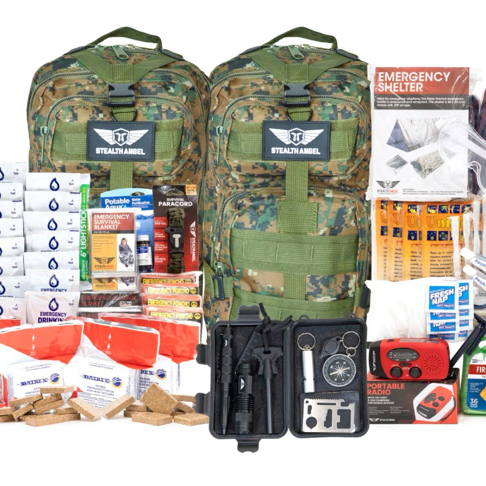 5 Person Emergency Kit / Survival Bag (72 Hours)
