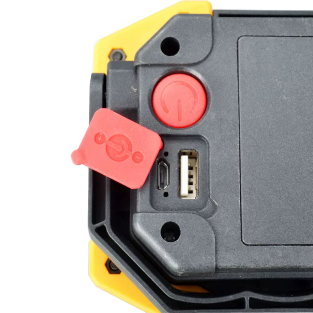 LED Work Light Lamp 18650 Rechargeable Battery Portable Lighting Searchlight for Camping Hunting Floodlight Spotlight Werklamp