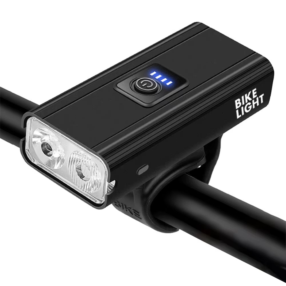 T6 LED Bike Light USB Rechargeable Bicycle Lights Front 6 Modes MTB Flashlight Bicycle Headlight for Cycling Bicycle Front Lamp