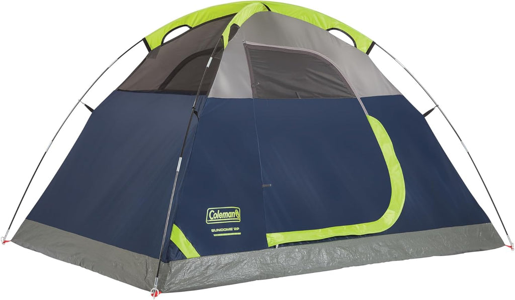 Sundome Camping Tent with Rainfly, 2/3/4/6 Person Tent Sets up in 10 Mins, Weatherproof Shelter for Camping, Festivals, Backyard, Sleepovers, & More