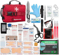 119 Pcs Comprehensive Premium Survival First Aid Kit - Medical Emergency Kit for Travel Camping Gear, Home Essentials & Outdoor Emergencies - HSA & FSA Eligible Survival Kit