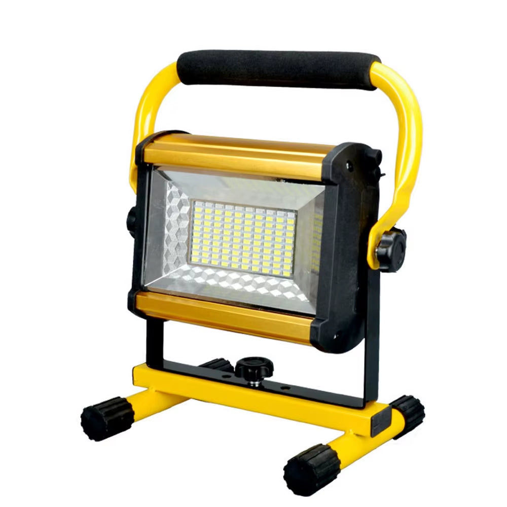 LED Work Light Lamp 18650 Rechargeable Battery Portable Lighting Searchlight for Camping Hunting Floodlight Spotlight Werklamp