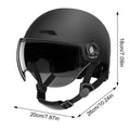 Classic Vintage Half Face Helmet for Men Women Motorcycle Scooter MTB Bike Riding